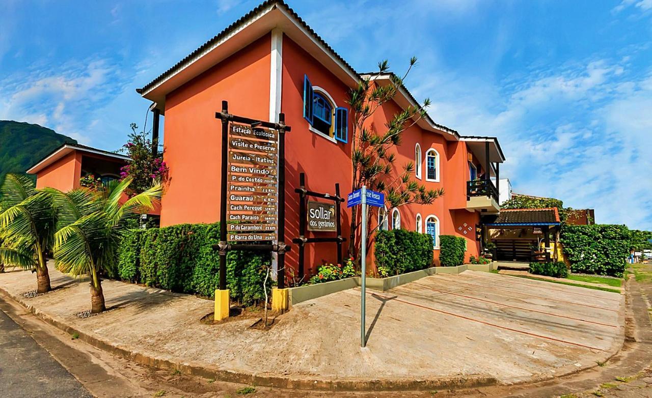Hotel Sollar Dos Geranios Peruíbe Esterno foto
